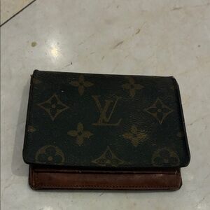 Louis Vuitton Dark Green and Brown Monogram Wallet👝